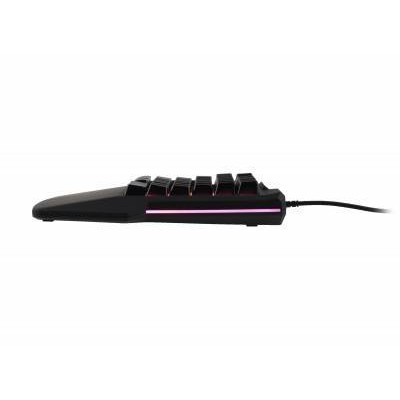 Teclado Naceb Technology One Hand Atheris Alámbrico Multimedia Rgb - NA-0938