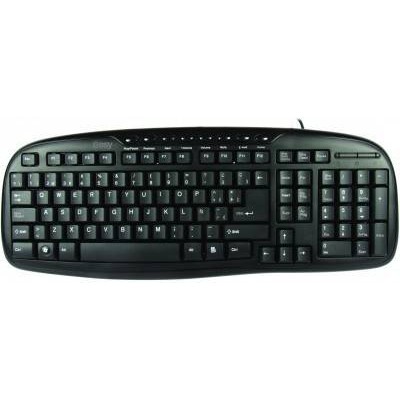 Teclado Multimedia Core Easy Line Usb Negro - EL-993384