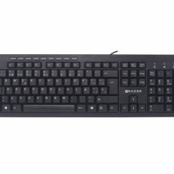 Teclado Multimedia Naceb Technology Na 0109 Alámbrico Usb Negro - NA-0109