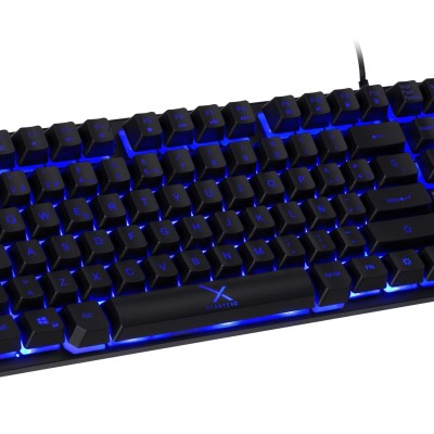 Teclado Gamer Xzeal Xzt 300 Alámbrico Multimedia Led - XSATGA1B