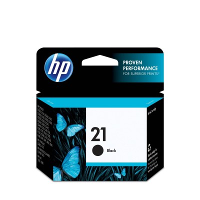 Cartucho de Tinta HP 21 - Negro - Original - (C9351AL) - C9351AL