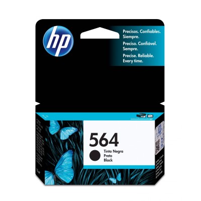 Cartucho De Tinta Hp 564 Negra Original (Cb316Wl) - CB316WL