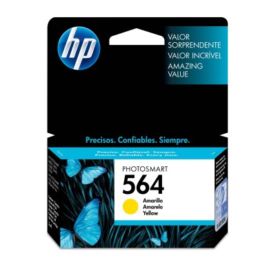 Cartucho De Tinta Hp 564 Amarillo Original (Cb320Wl) - CB320WL