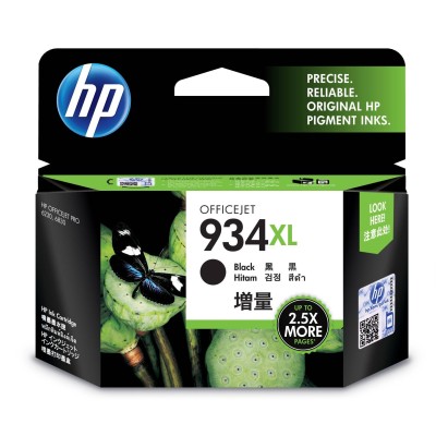 Cartucho De Tinta Hp 934Xl Negra Original (C2P23Al) - C2P23AL