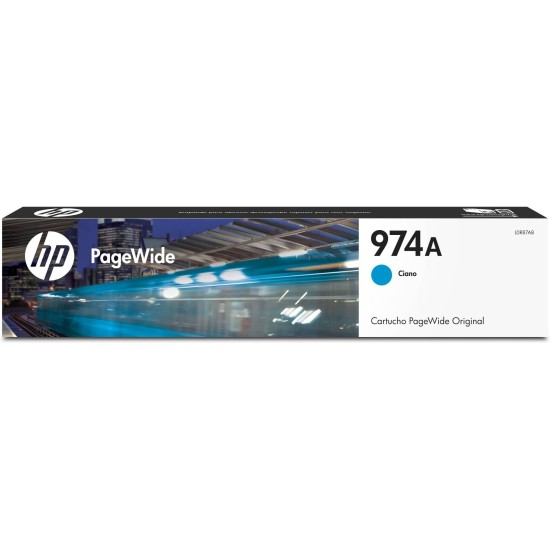 Cartucho De Tinta Hp 974A Cian Original (L0R87Al) - L0R87AL