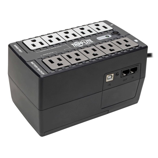 Ups Tripp Lite 550Va/300W 10 Contactos - ECO550UPS