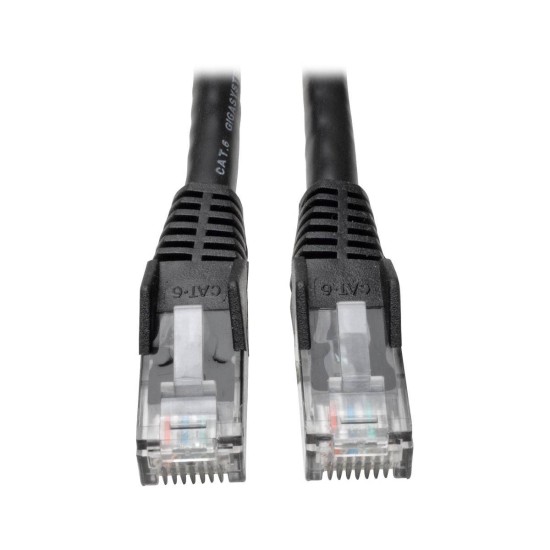 Cable De Red Tripp Lite Cat6 Rj 45 7.6M Negro - N201-025-BK