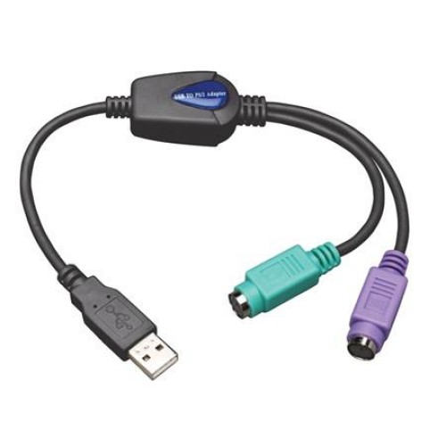 Adaptador USB Tripp Lite U219-000-R para Teclado y Mouse PS/2 - Plug and Play