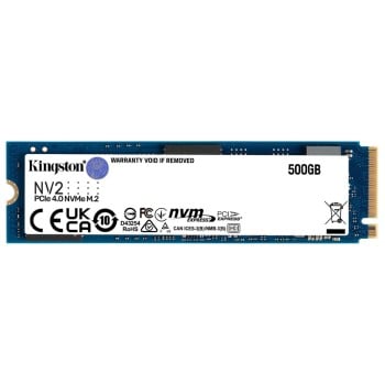 Unidad de Estado Sólido Kingston NV2 de 500 GB, M.2 NVMe PCIe 4.0. KT-SNV2S/500G