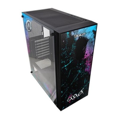 Gabinete Gamer Ocelot OC-HAVOC 3 - Media Torre - ATX/Micro ATX/E-ATX/ITX - 3 Ventiladores - Panel Lateral - OC-HAVOC 3