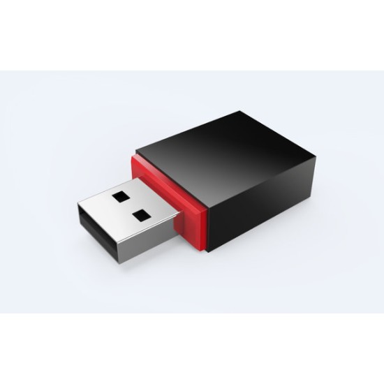 Tarjeta de Red U3 - 300mbps - Antena 6dbis - Windows/Mac/Linux - U3