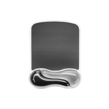Mouse Pad Kensington Duo Gel Wrist Rest - 19x24cm - Con Apoya muñecas - Gris/Negro - K62399US