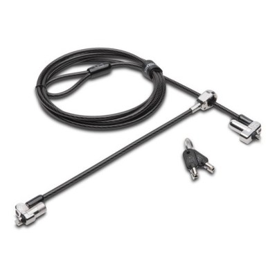 Candado para Laptop Kensington N17 - Doble Bloqueo - 1.83 m - Negro - K67995WW