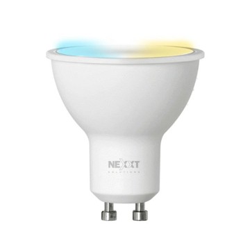 Foco Inteligente Nexxt NHB-W310 - Wi-Fi - 400 Lúmenes - GU10 - Blanco - NHB-W310