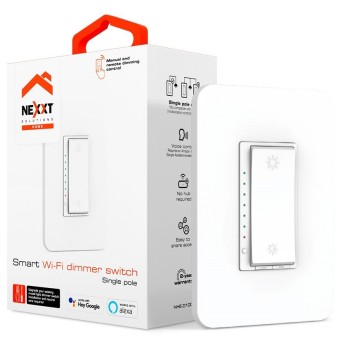 Atenuador Nexxt NHE-D100 - Control de Voz - Blanco - NHE-D100