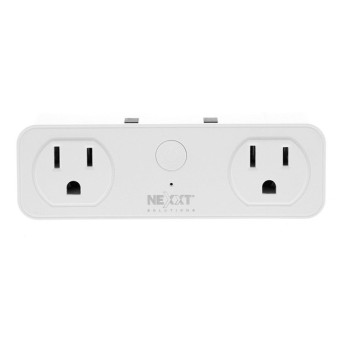 Enchufe Inteligente NEXXT NHP-D610 con Wi-Fi, 2 Conectores y 2 Puertos USB