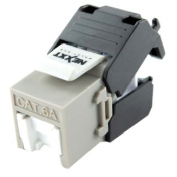Jack Nexxt NXK-UTG00 - Cat6A - RJ-45  - NXK-UTG00