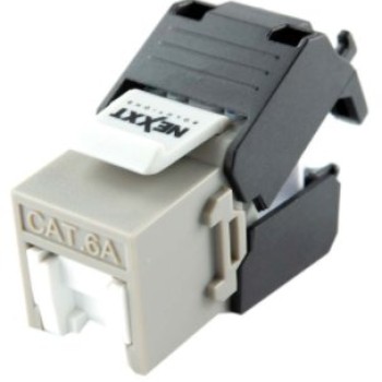 Conector RJ-45 Nexxt Cat6A para Redes de Alta Velocidad Modelo NXK-UTG00
