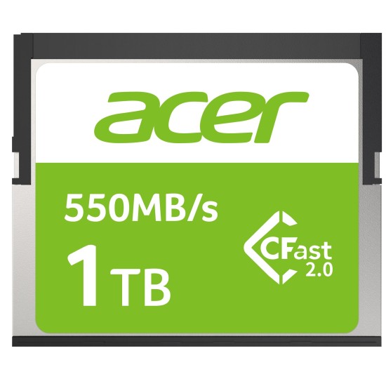 Memoria Compact Flash Acer CF100 - 1TB - CF 2.0 - BL.9BWWA.317