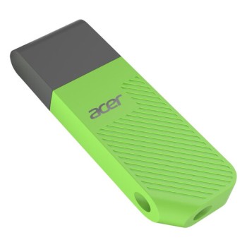 Memoria USB Acer UP200 - 16GB - USB 2.0 - Negro con Verde - BL.9BWWA.542