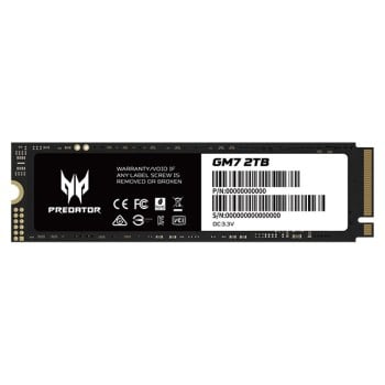 Unidad de Estado Sólido Acer Predator GM7 - M.2 2280 - 2TB - PCI-E 4.0 - BL.9BWWR.119