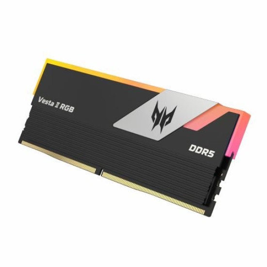 Memoria RAM Acer Predator Vesta II RGB - DDR5 - 32GB (2x16GB) - 6800MHZ - UDIMM - Para PC - BL.9BWWR.370