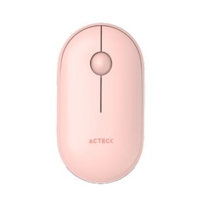 Mouse Acteck OPTIMIZE EDGE MI460 - Inalámbrico - USB - Rosa - AC-934107