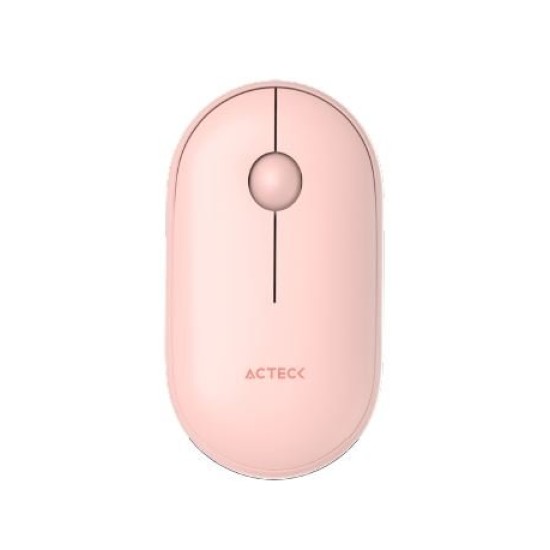 Mouse Acteck OPTIMIZE EDGE MI460 - Inalámbrico - USB - Rosa - AC-934107