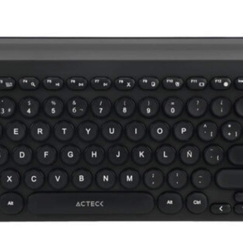 Teclado Acteck UNY COMP TI685 - Inalámbrico - Bluetooth - Español - AC-934183