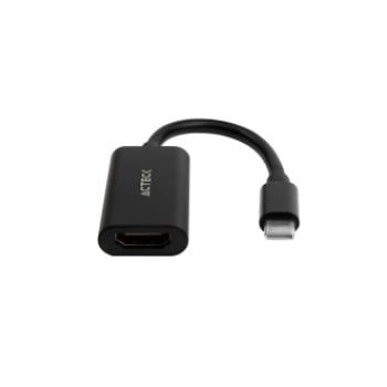 Adaptador Acteck Shift Plus AH440 - USB-C a HDMI - 10 cm - 4K - 30Hz - AC-934701