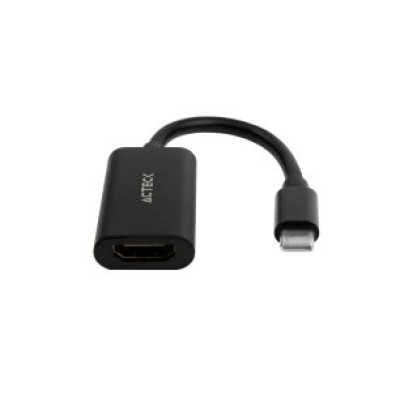 Adaptador Acteck Shift Plus AH440 - USB-C a HDMI - 10 cm - 4K - 30Hz - AC-934701