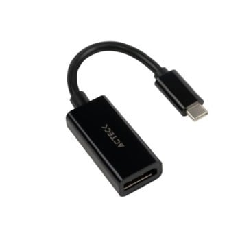 Adaptador Acteck Shift Plus AD420 - USB-C a DisplayPort - 10 cm - 4K - 30Hz - AC-934718 Adaptador Acteck Shift Plus AD420 - USB-C a DisplayPort - 10 cm - 4K - 30Hz - AC-934718