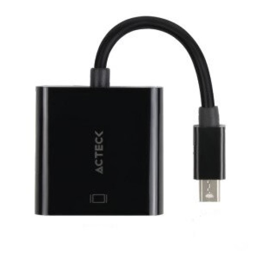 Adaptador Acteck Shift Plus AH430 - Mini DisplayPort a HDMI - 20 cm - 4K - AC-934770