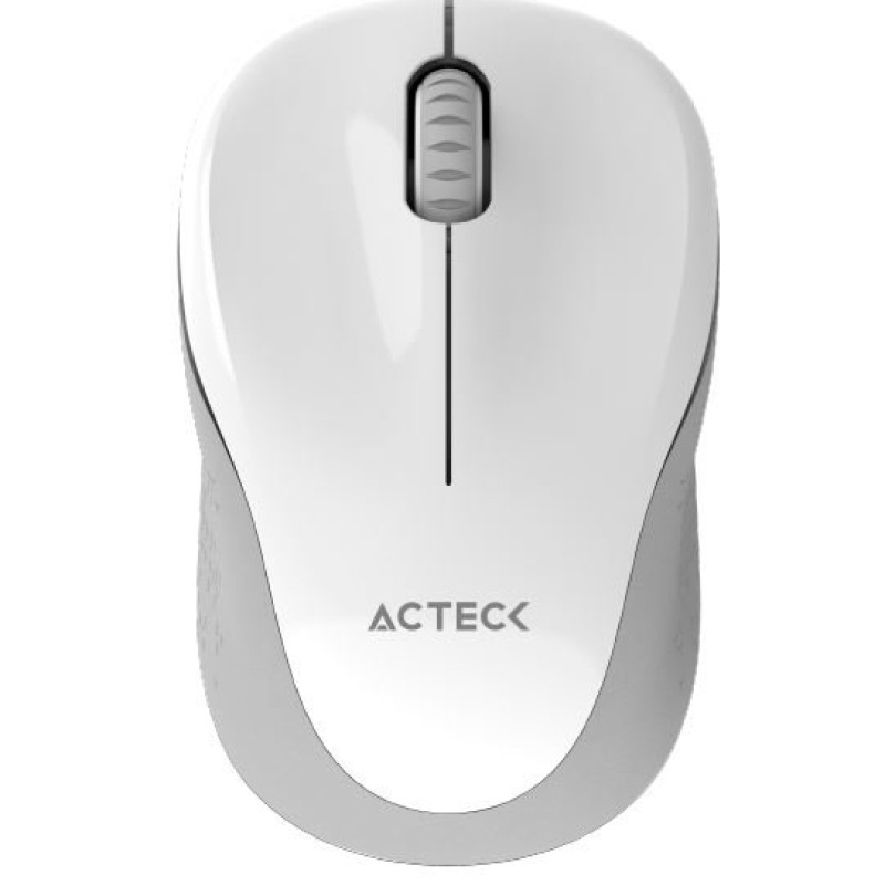 Mouse Acteck OPTIMIZE TRIP MI480 - Inalámbrico - USB - Blanco - AC-934886