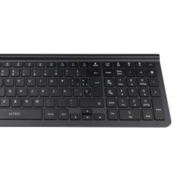 Kit Teclado y Mouse Acteck Creator Edge Mk675 Inalámbrico Español Negro AC-934954