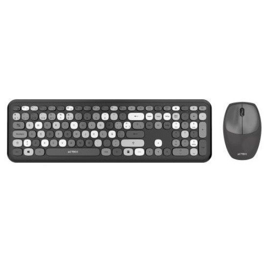 Kit de Teclado y Mouse Acteck Creator Chic MK475 - Inalámbrico - USB - Multimedia - AC-935166