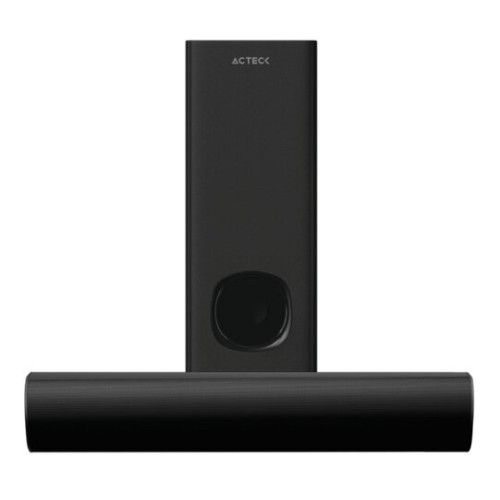 Barra de Sonido Acteck Dynamic Trim BS475 con Subwoofer Inalámbrico Bluetooth 5.0 - AC-935227