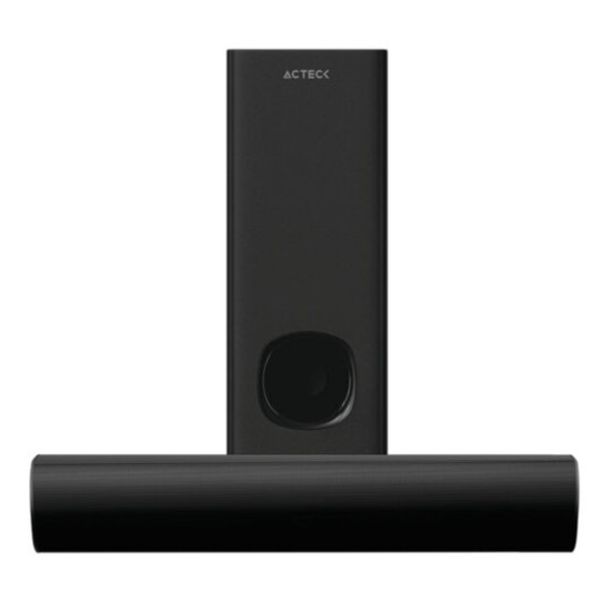 Barra de Sonido Acteck Dynamic Trim BS475 - Inalámbrico - Subwoofer - Bluetooth - USB - 3.5mm - AC-935227