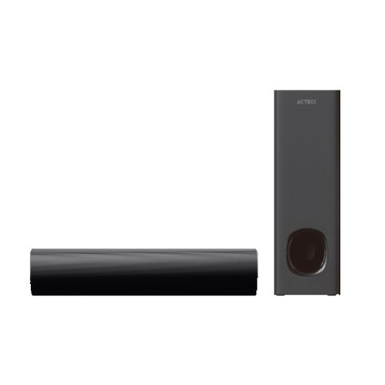 Barra de Sonido Acteck DYNAMIC TRIM BS465 - Alámbrico - Subwoofer - Bluetooth - USB - 3.5mm - AC-935234