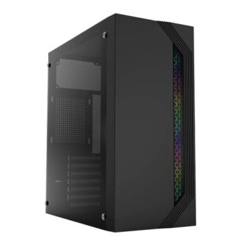 Gabinete Gamer Acteck VIKEN GM434 - Media Torre - ATX/Micro ATX/Mini ITX - Fuente 500W - Panel Lateral - AC-935692