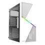 Gabinete Gamer Acteck Draco GM450 - Media Torre - ATX/Micro ATX/Mini ITX - Fuente 500W - Panel Lateral - Blanco - AC-935722