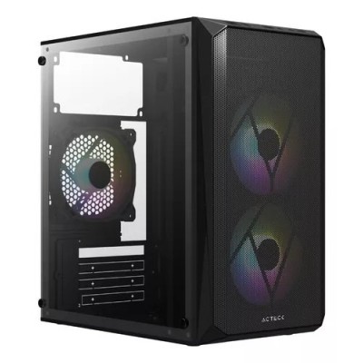 Gabinete Acteck Doom GI630 - Micro Torre - Micro ATX/Mini-ITX - Fuente 500W - Panel Lateral - AC-935739