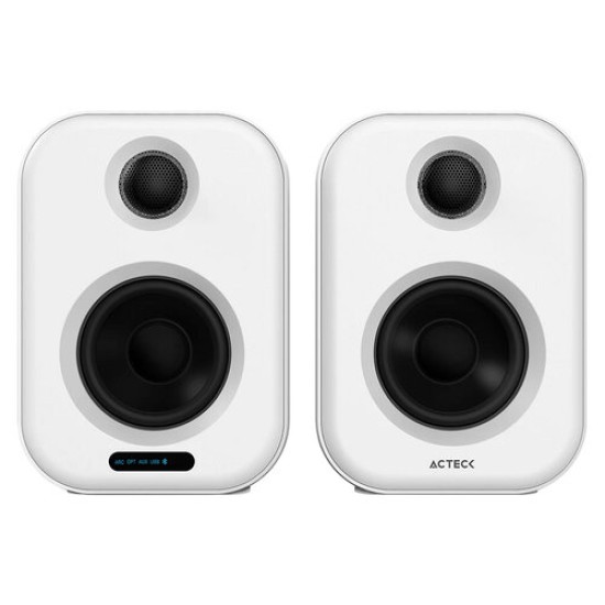 Bocinas Acteck DYNAMIC EXACT BS650 - Alámbrico/Inalámbrico - Bluetooth - Blanco - AC-935883