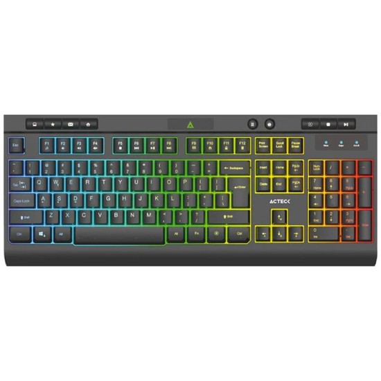 Teclado Gamer Acteck AUREAN PRO TA477G - Alámbrico - USB - RGB - AC-936743