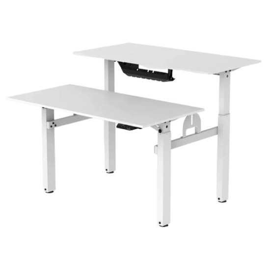 Escritorio Acteck Ergo Desk V2 ED727 - Ajuste Eléctrico de Altura - Blanco - AC-937276