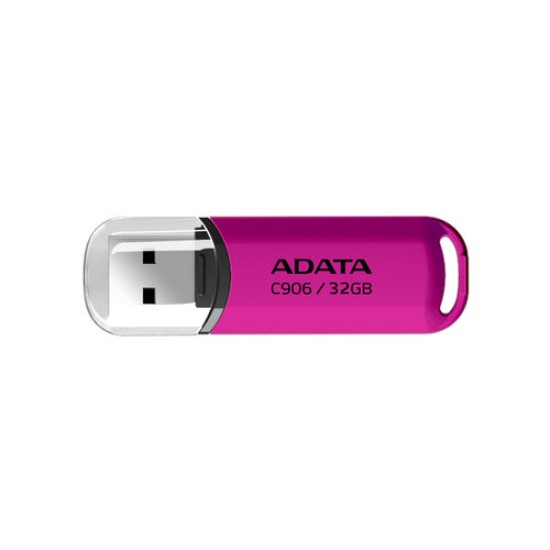 Memoria USB ADATA C906 - 32GB - USB 2.0 - Rosa - AC906-32G-RPP