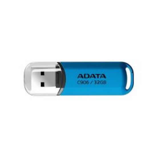 Memoria USB ADATA C906 - 32GB - USB 2.0 - Azul - AC906-32G-RWB