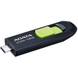 Memoria USB ADATA UC300 128GB USB-C Negro Verde - ACHO-UC300-128G-RBK/GN