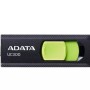 Memoria USB ADATA UC300 - 32GB - USB-C - Negro con Verde - ACHO-UC300-32G-RBK/GN