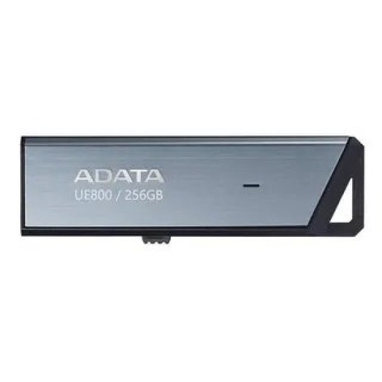Memoria USB ADATA ELITE UE800 - 256GB - USB-C - Plata - AELI-UE800-256G-CSG